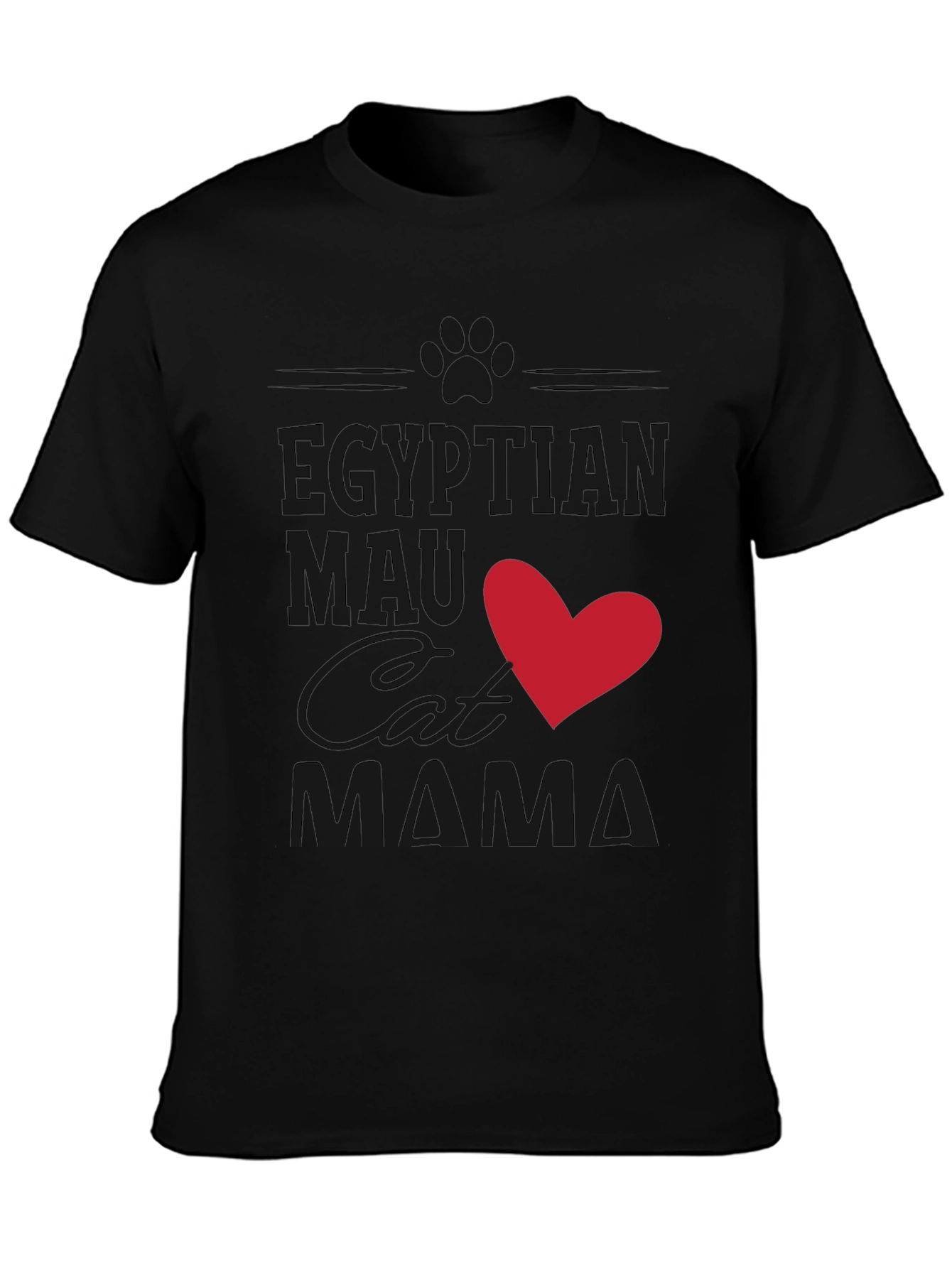 Egyptian Mau Cat Mama T-Shirt