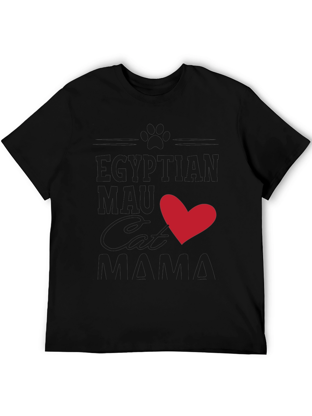 Egyptian Mau Cat Mama T-Shirt