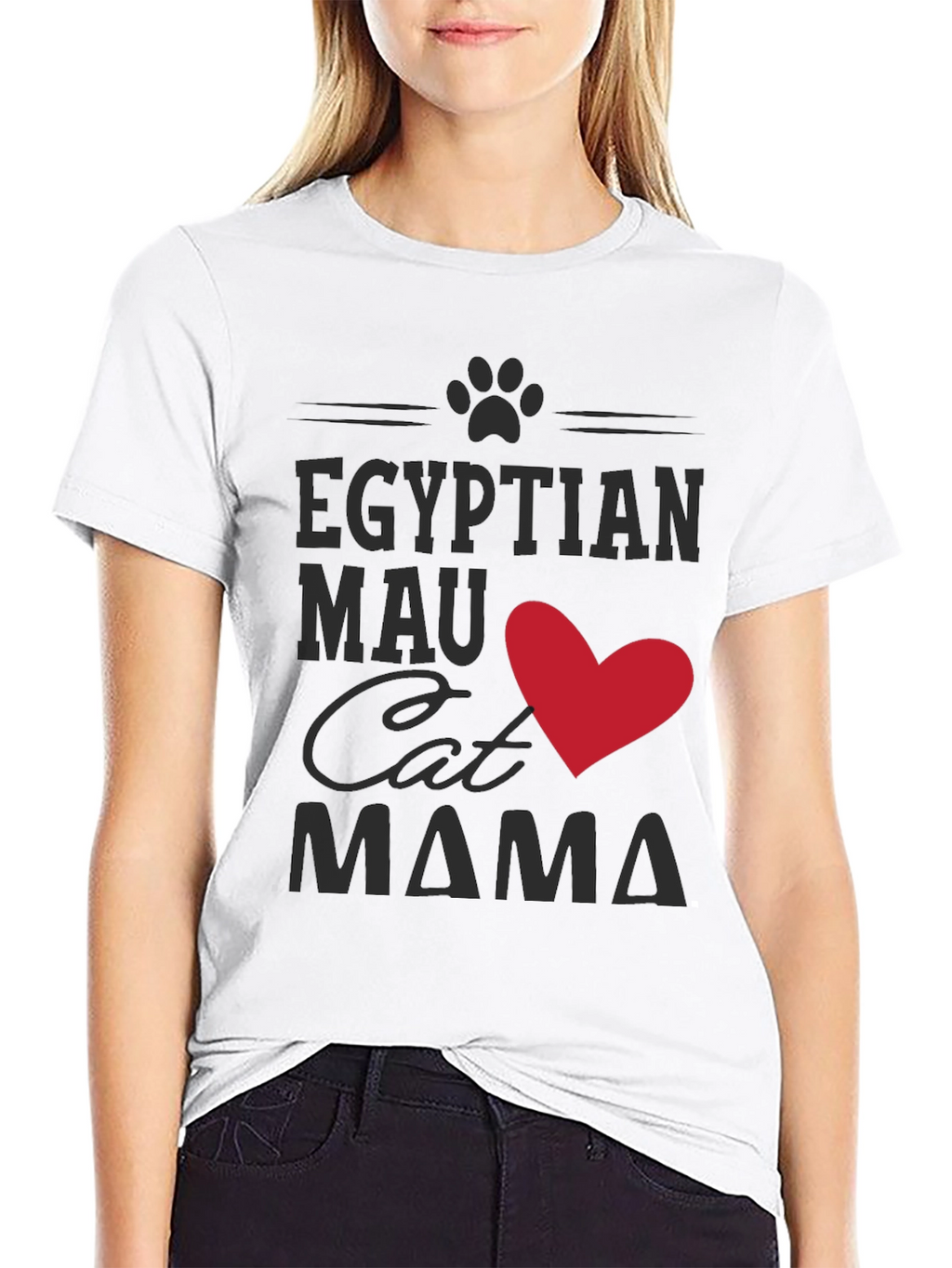 Egyptian Mau Cat Mama T-Shirt