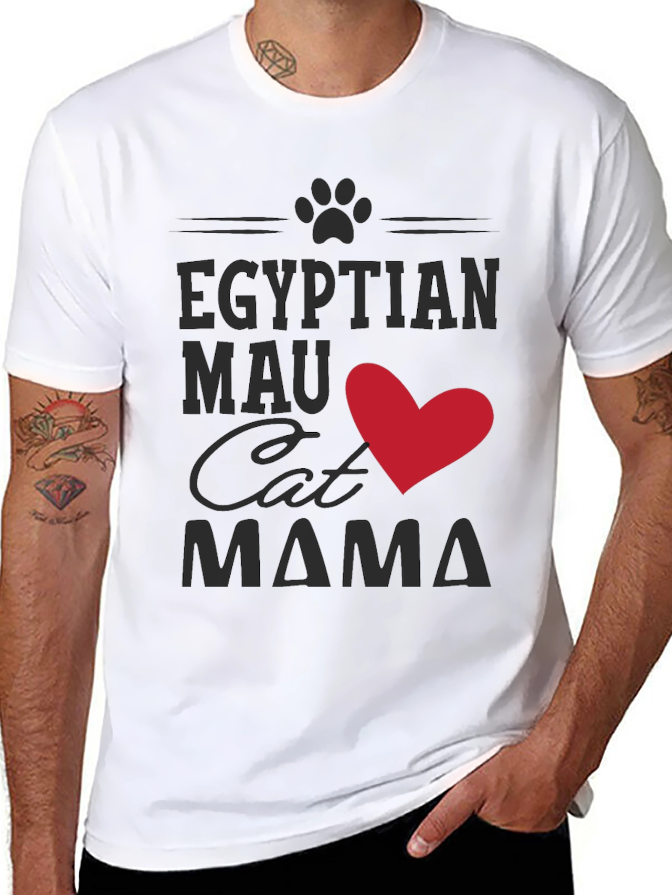 Egyptian Mau Cat Mama T-Shirt