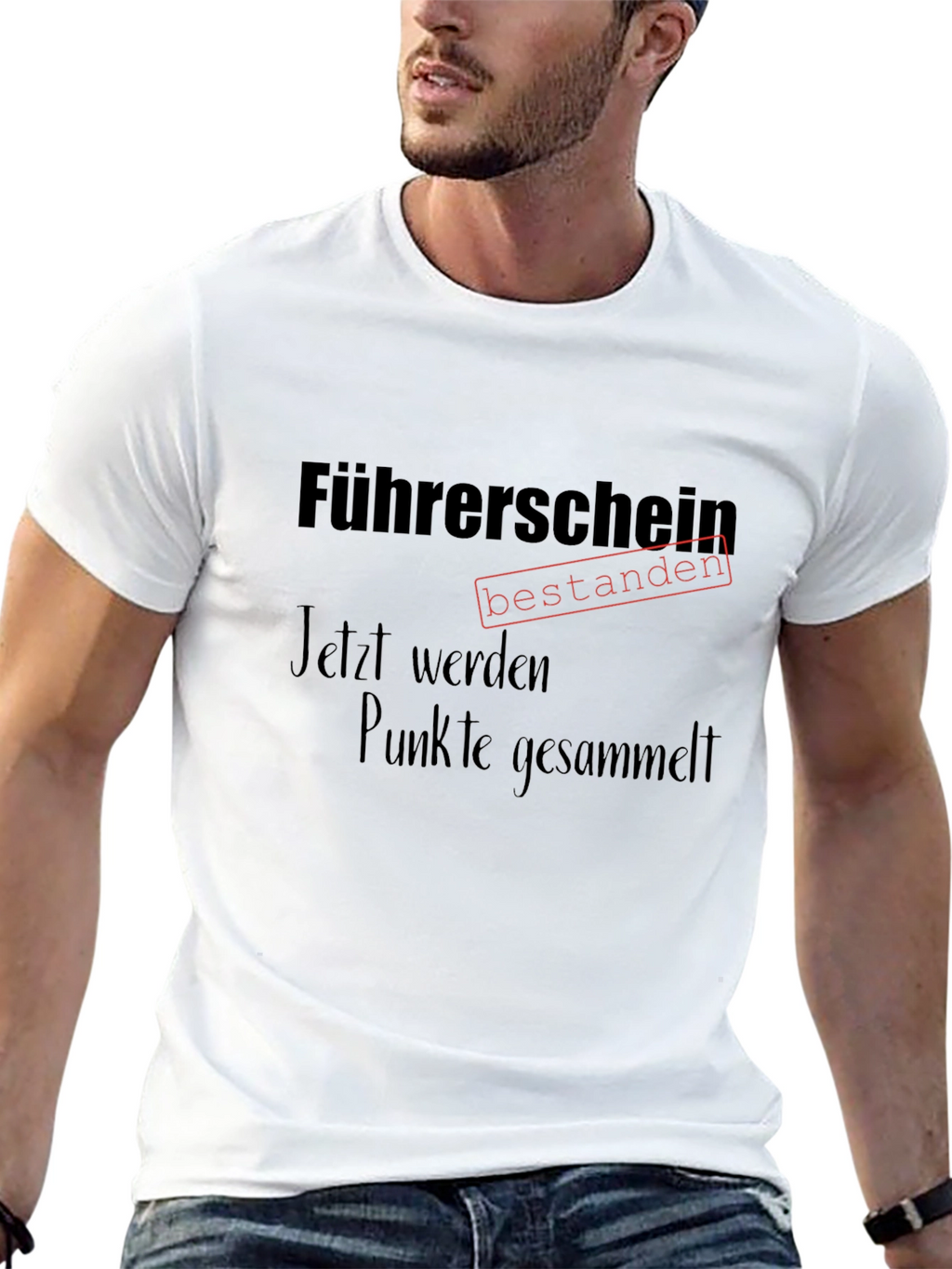 Driving License Passed Funny German T-Shirt