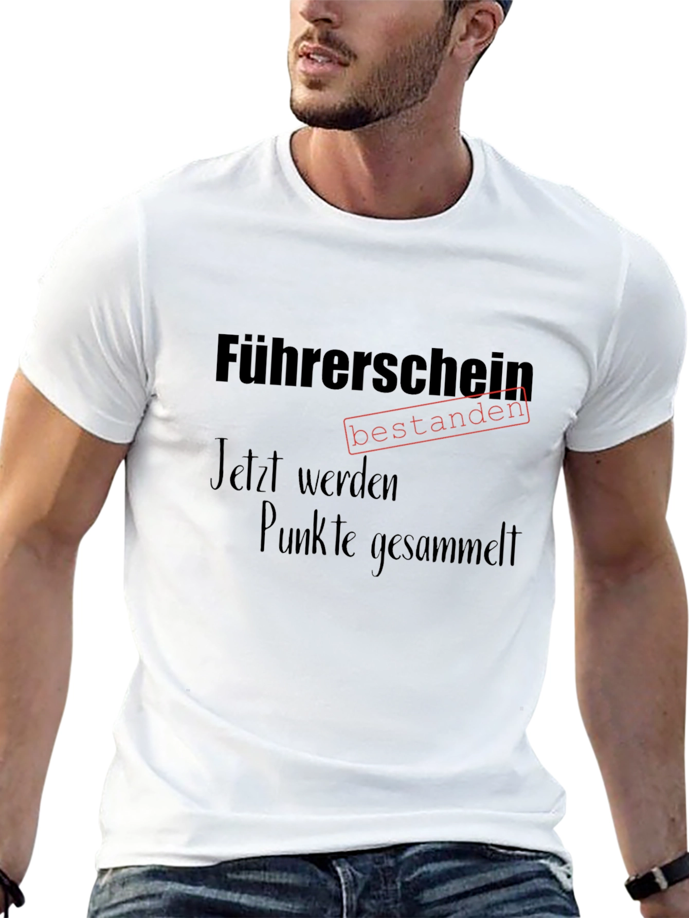 Driving License Passed Funny German T-Shirt
