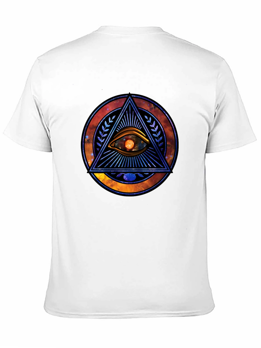 Eye of Providence Graphic Tee - Cosmic Design