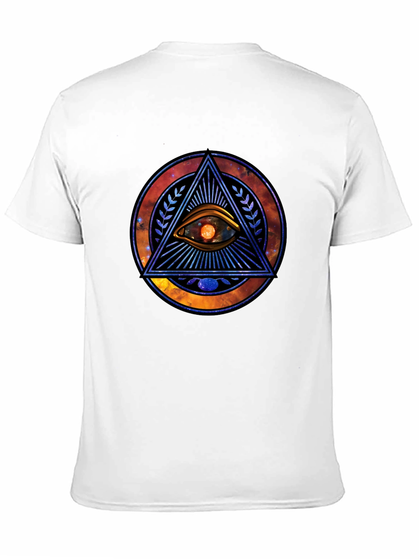 Eye of Providence Graphic Tee - Cosmic Design