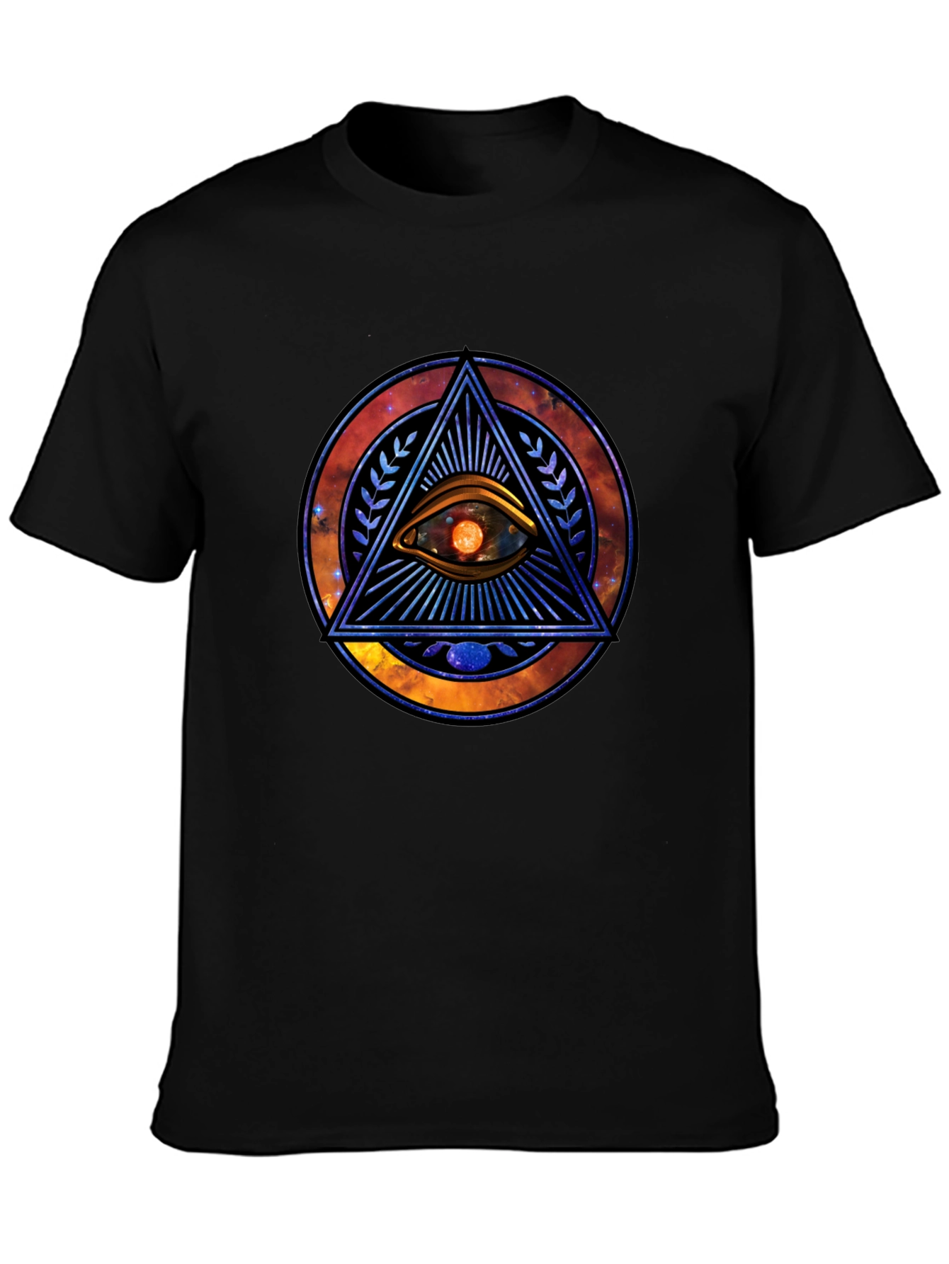 Eye of Providence Graphic Tee - Cosmic Design
