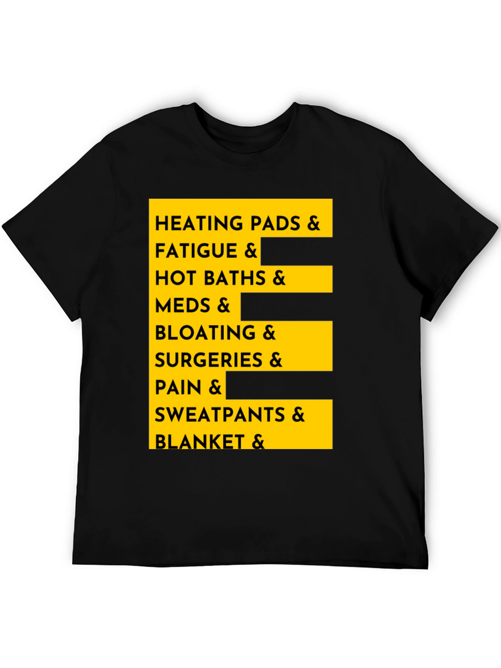 Heating Pads & Comfort T-Shirt