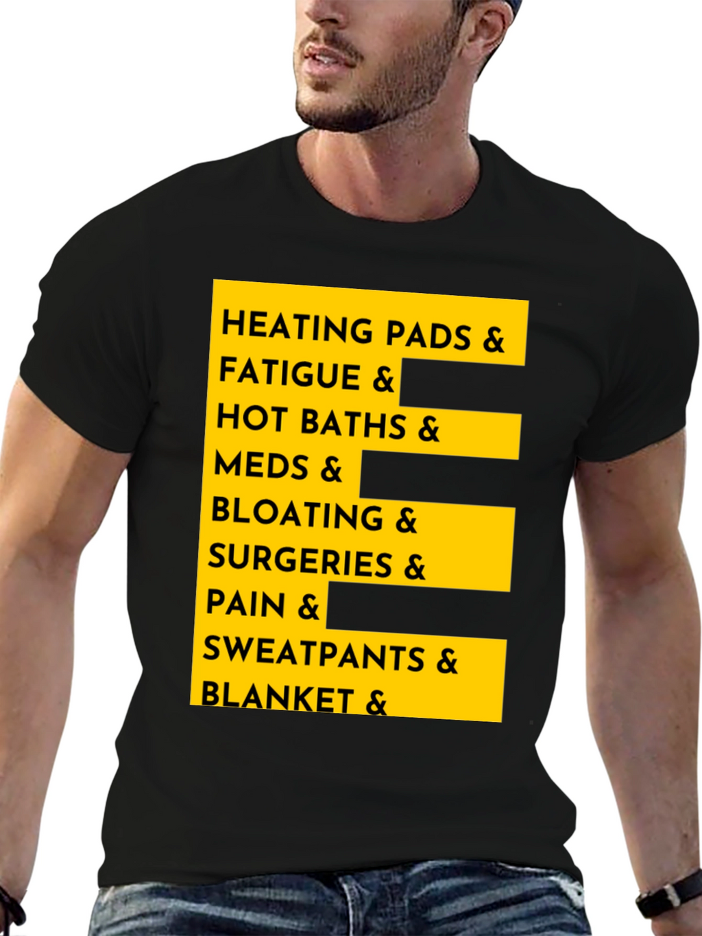 Heating Pads & Comfort T-Shirt