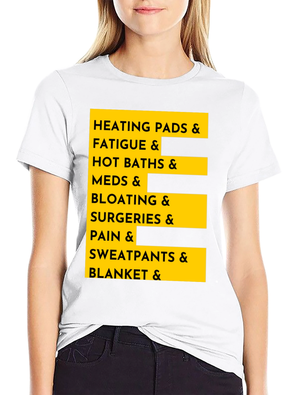 Heating Pads & Comfort T-Shirt