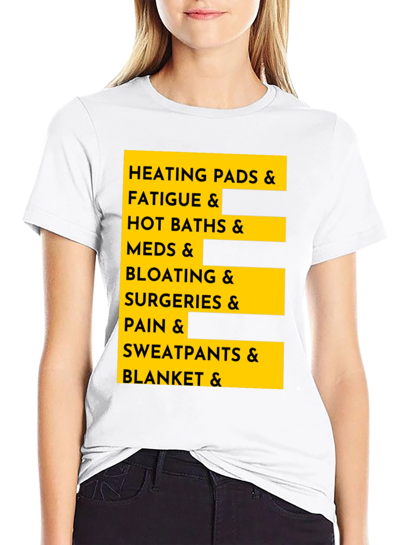 Heating Pads & Comfort T-Shirt