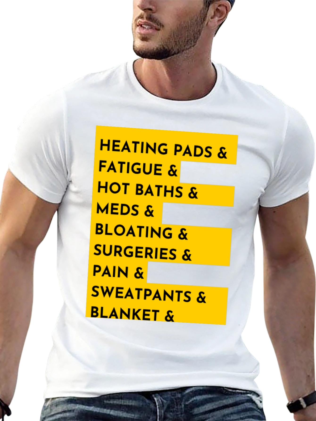 Heating Pads & Comfort T-Shirt