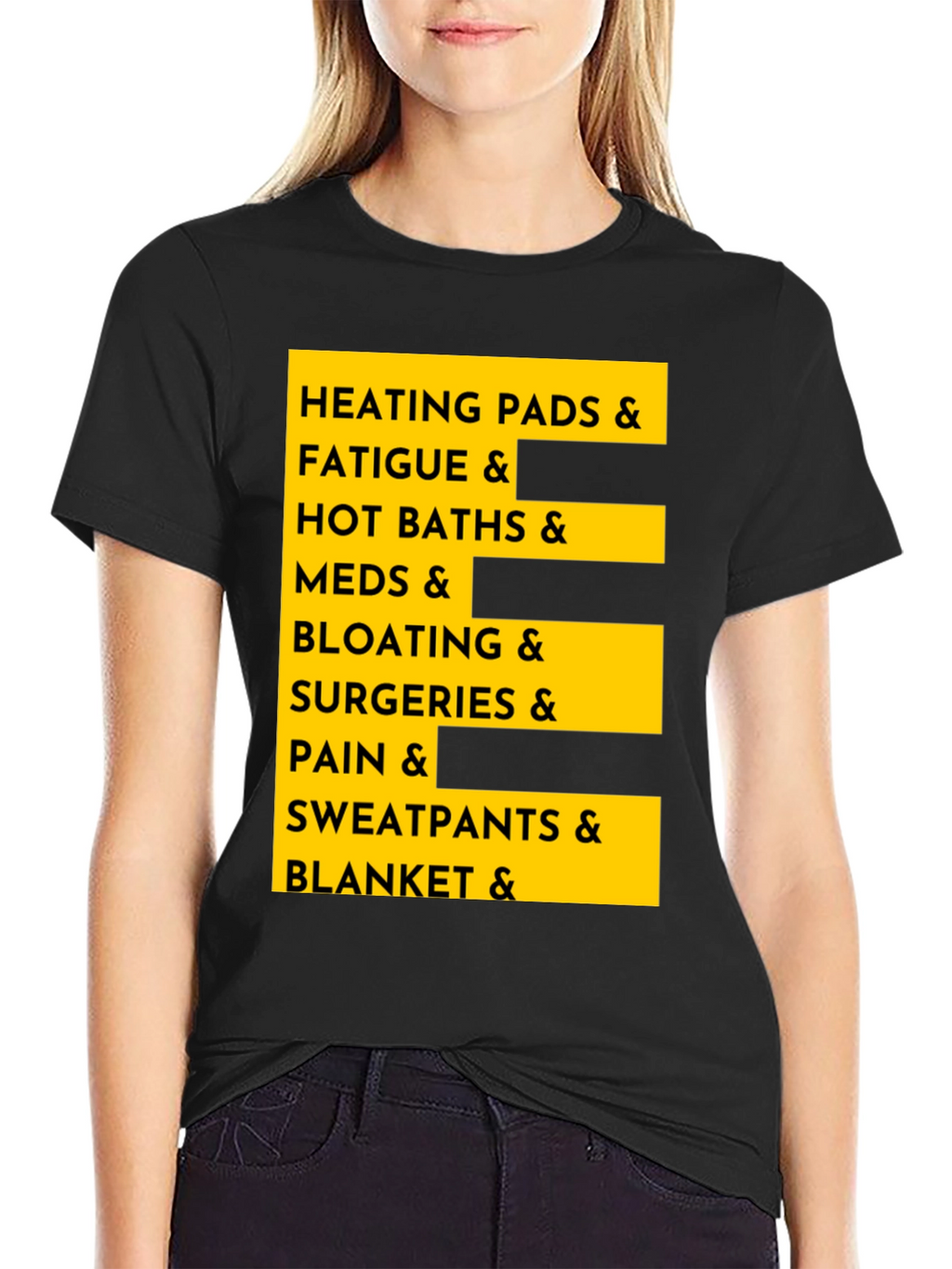 Heating Pads & Comfort T-Shirt