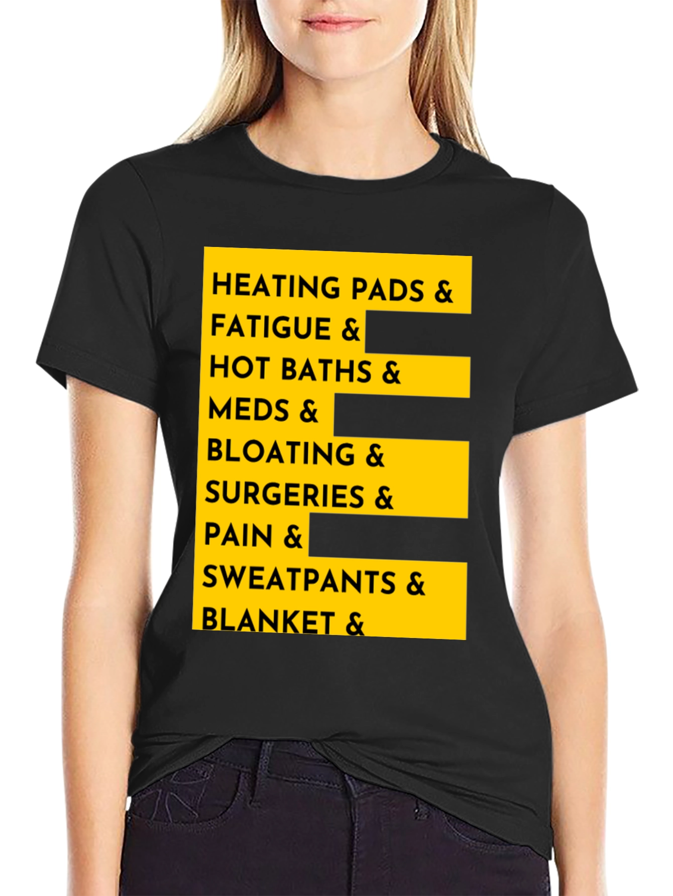 Heating Pads & Comfort T-Shirt