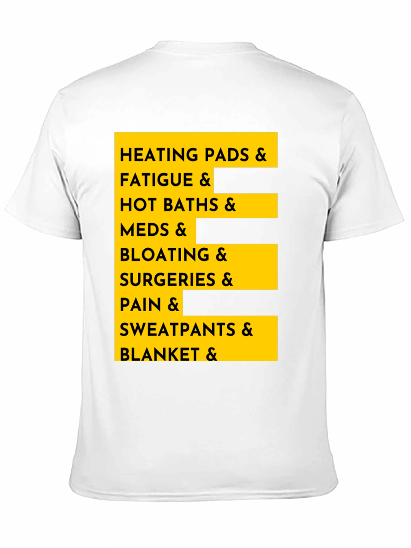 Heating Pads & Comfort T-Shirt