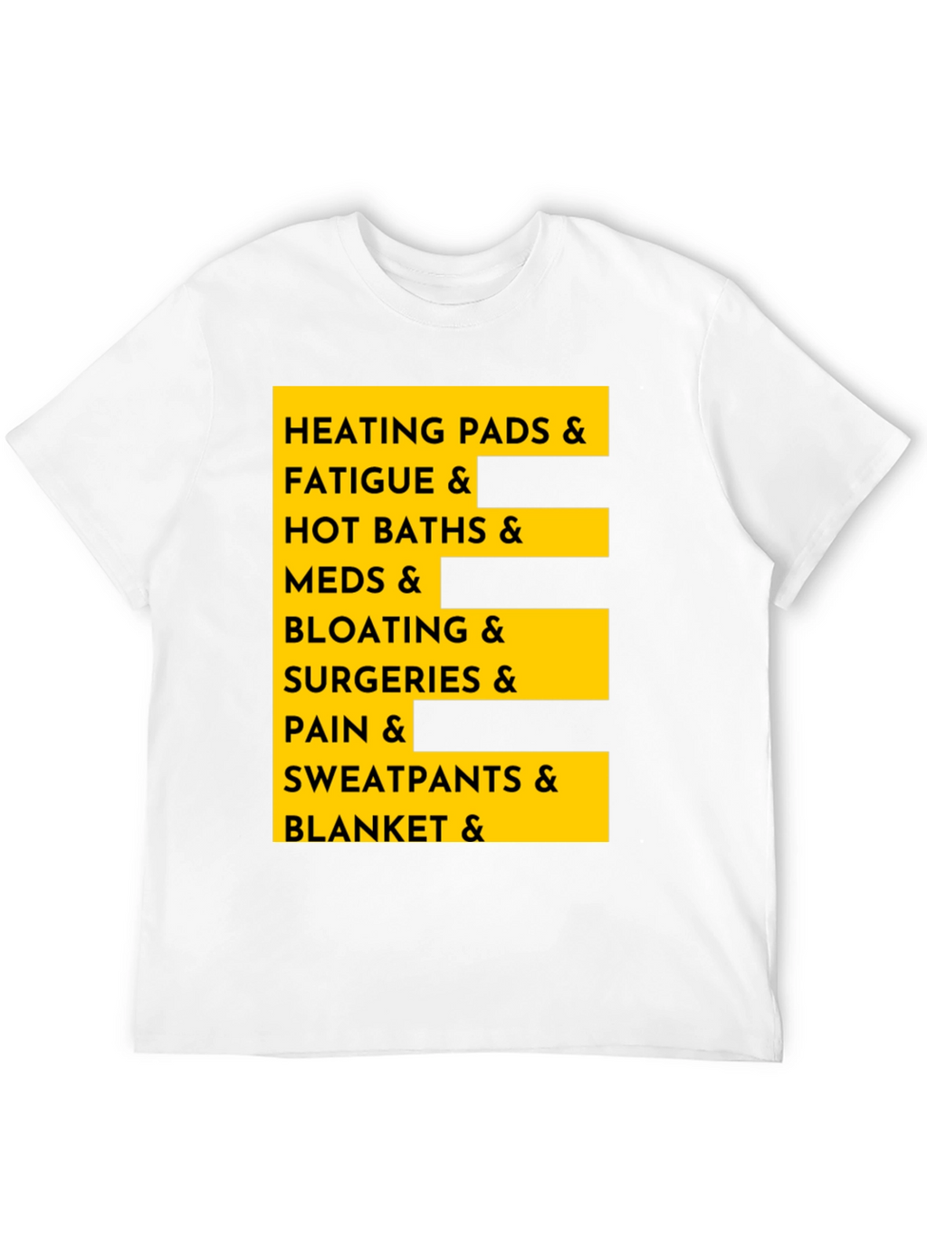 Heating Pads & Comfort T-Shirt