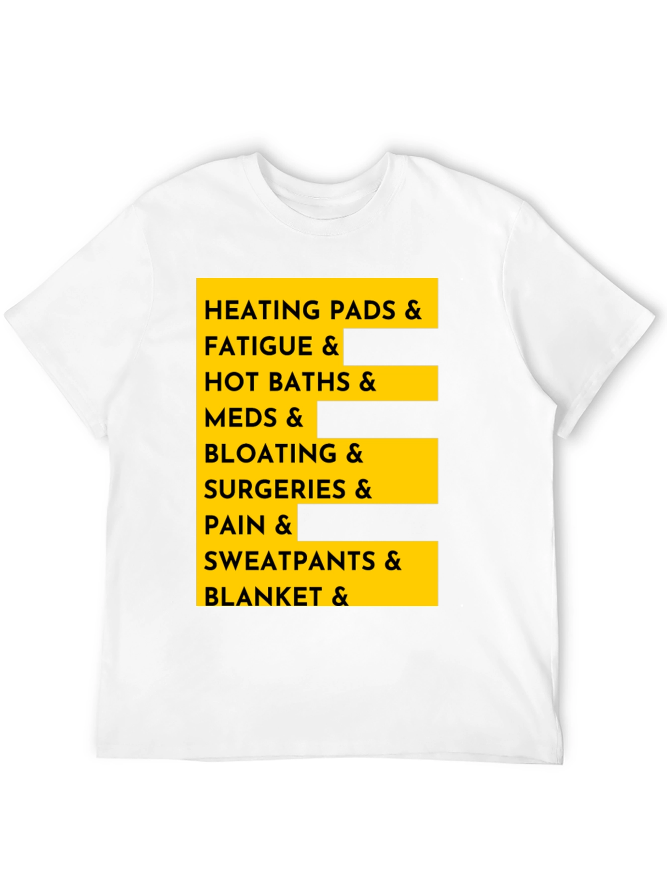 Heating Pads & Comfort T-Shirt