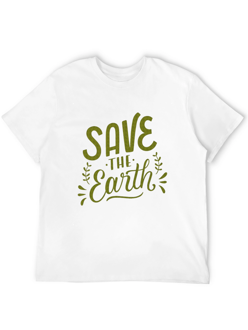 Save the Earth Graphic Tee - Eco Friendly Fashion