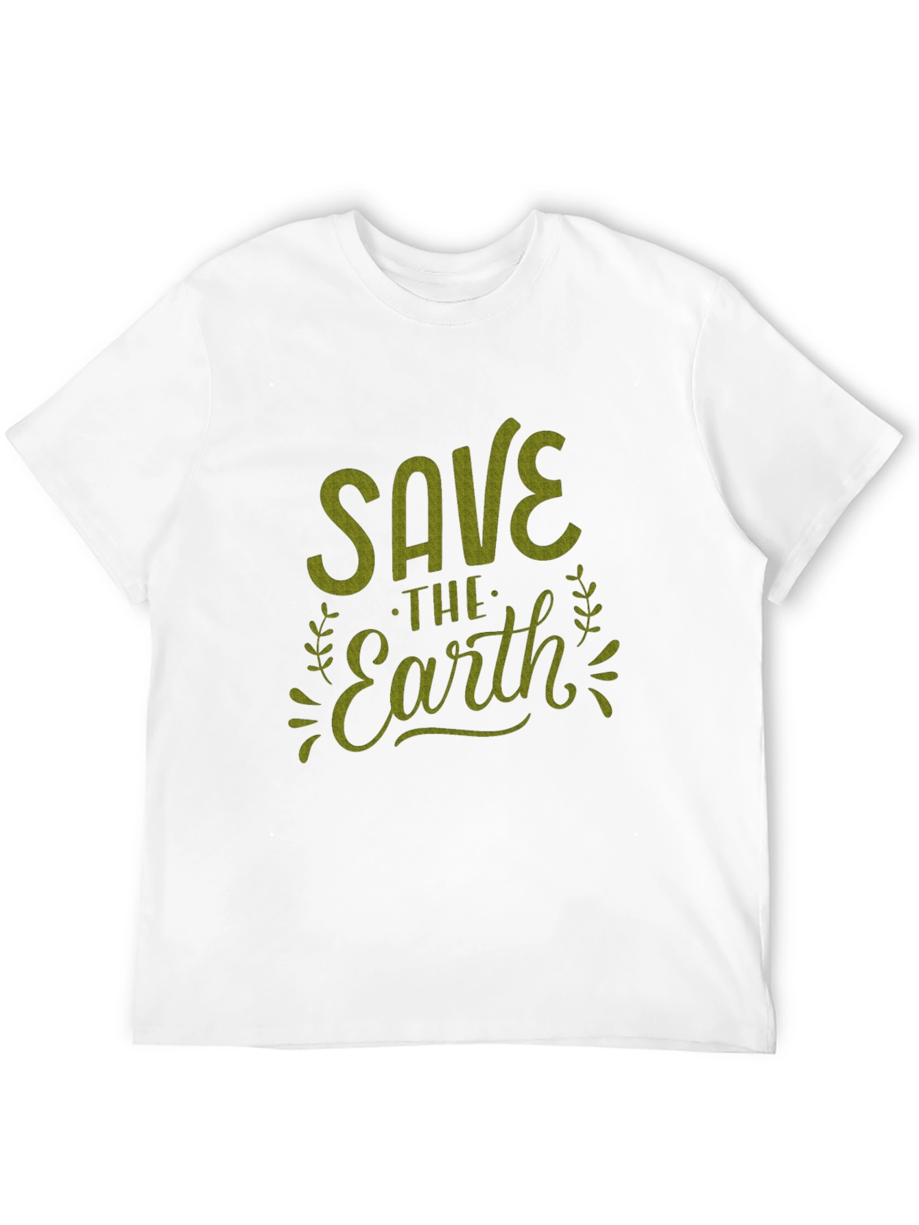 Save the Earth Graphic Tee - Eco Friendly Fashion