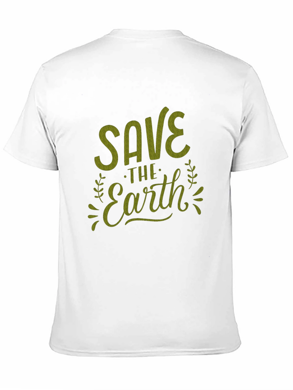 Save the Earth Graphic Tee - Eco Friendly Fashion