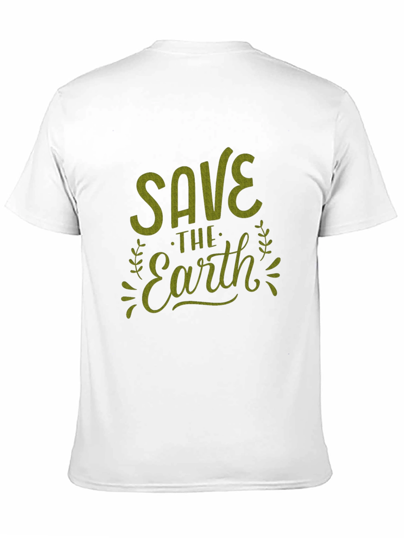 Save the Earth Graphic Tee - Eco Friendly Fashion