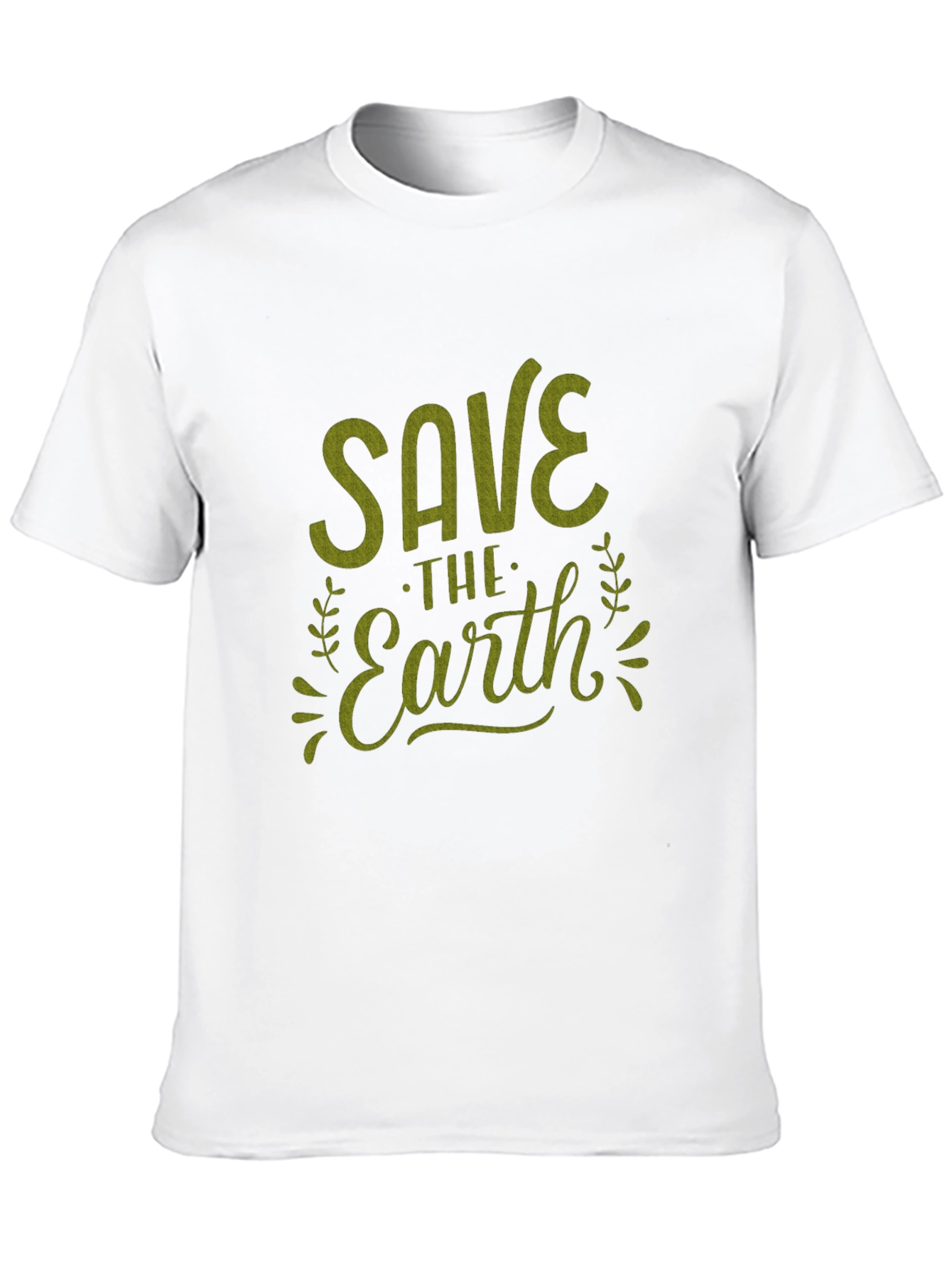 Save the Earth Graphic Tee - Eco Friendly Fashion