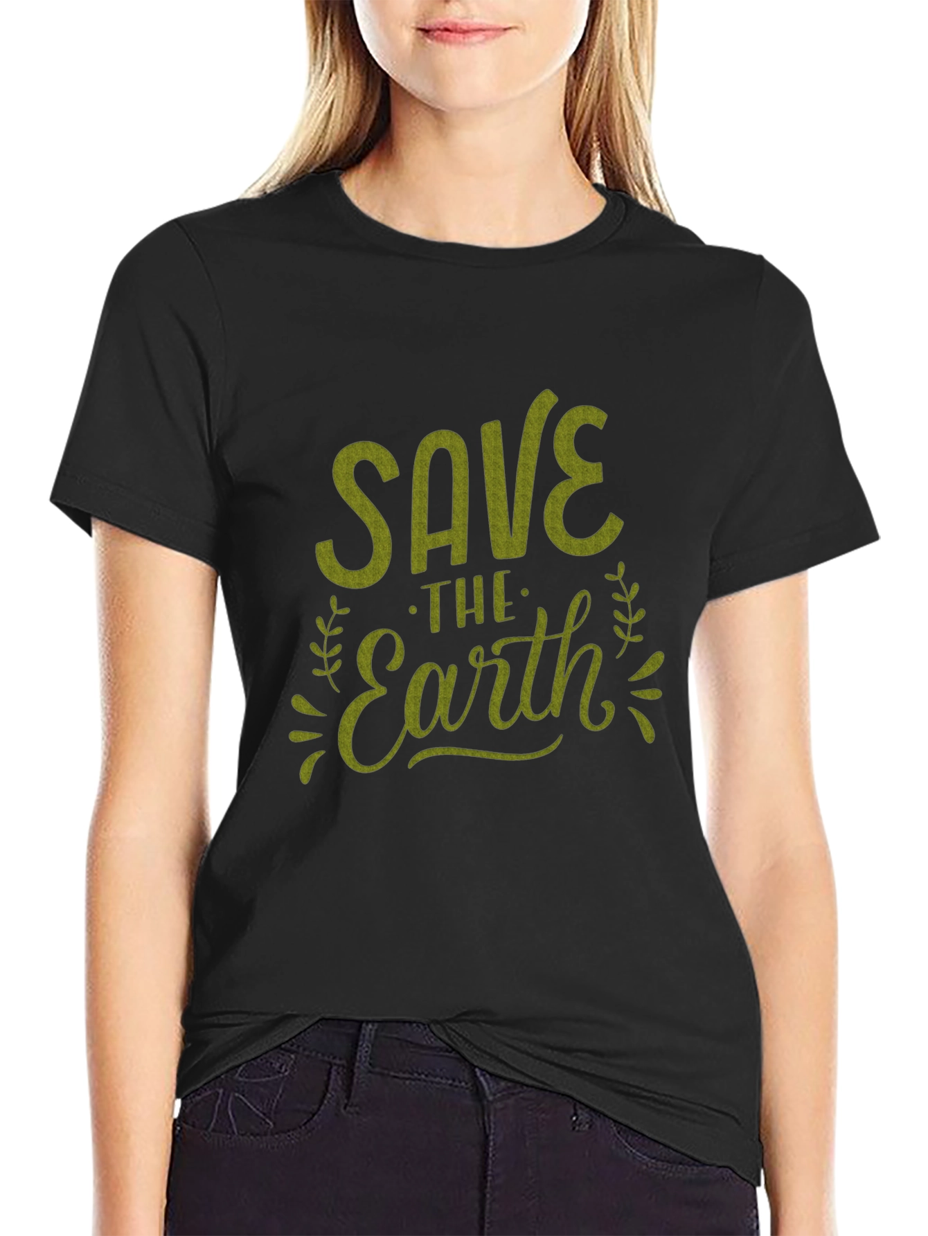 Save the Earth Graphic Tee - Eco Friendly Fashion