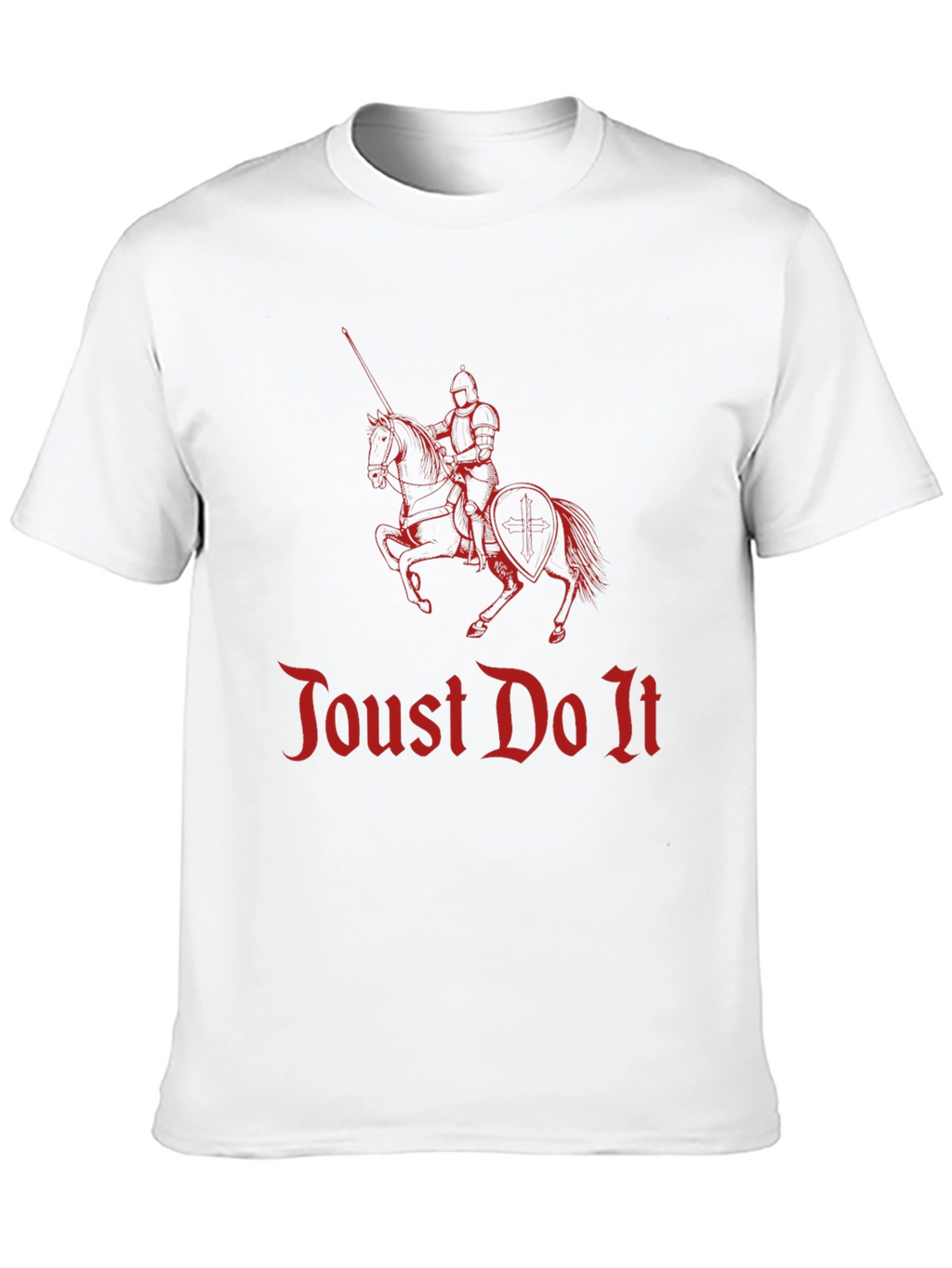 Joust Do It Knight Graphic Tee - Black
