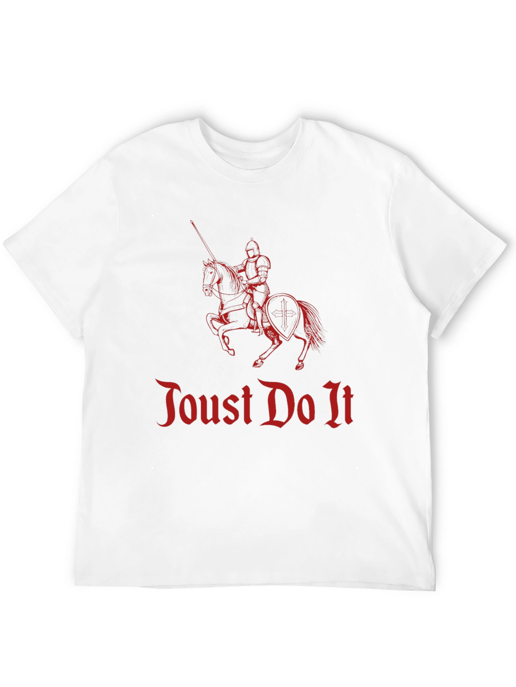 Joust Do It Knight Graphic Tee - Black