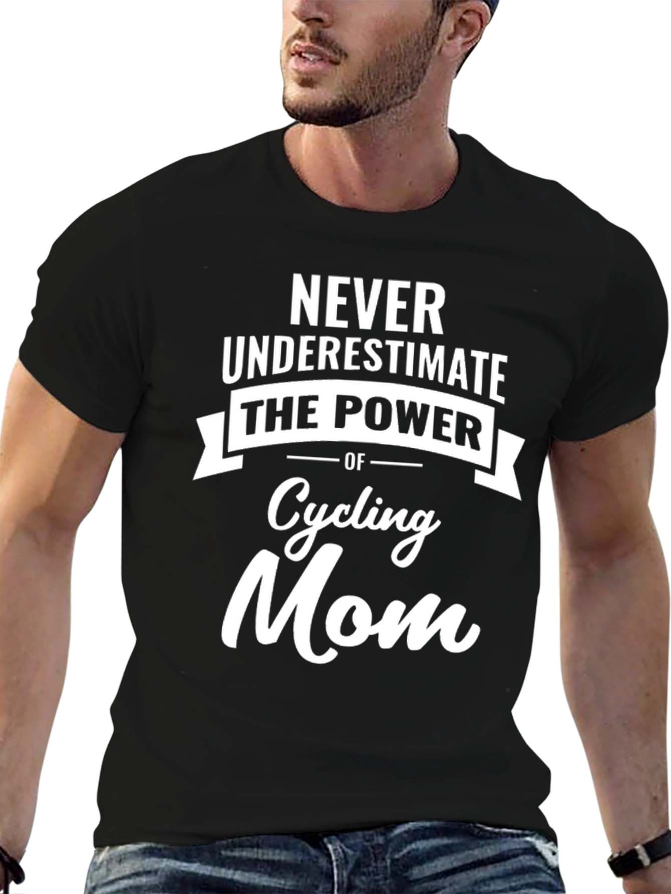 Cycling Mom Power T-Shirt