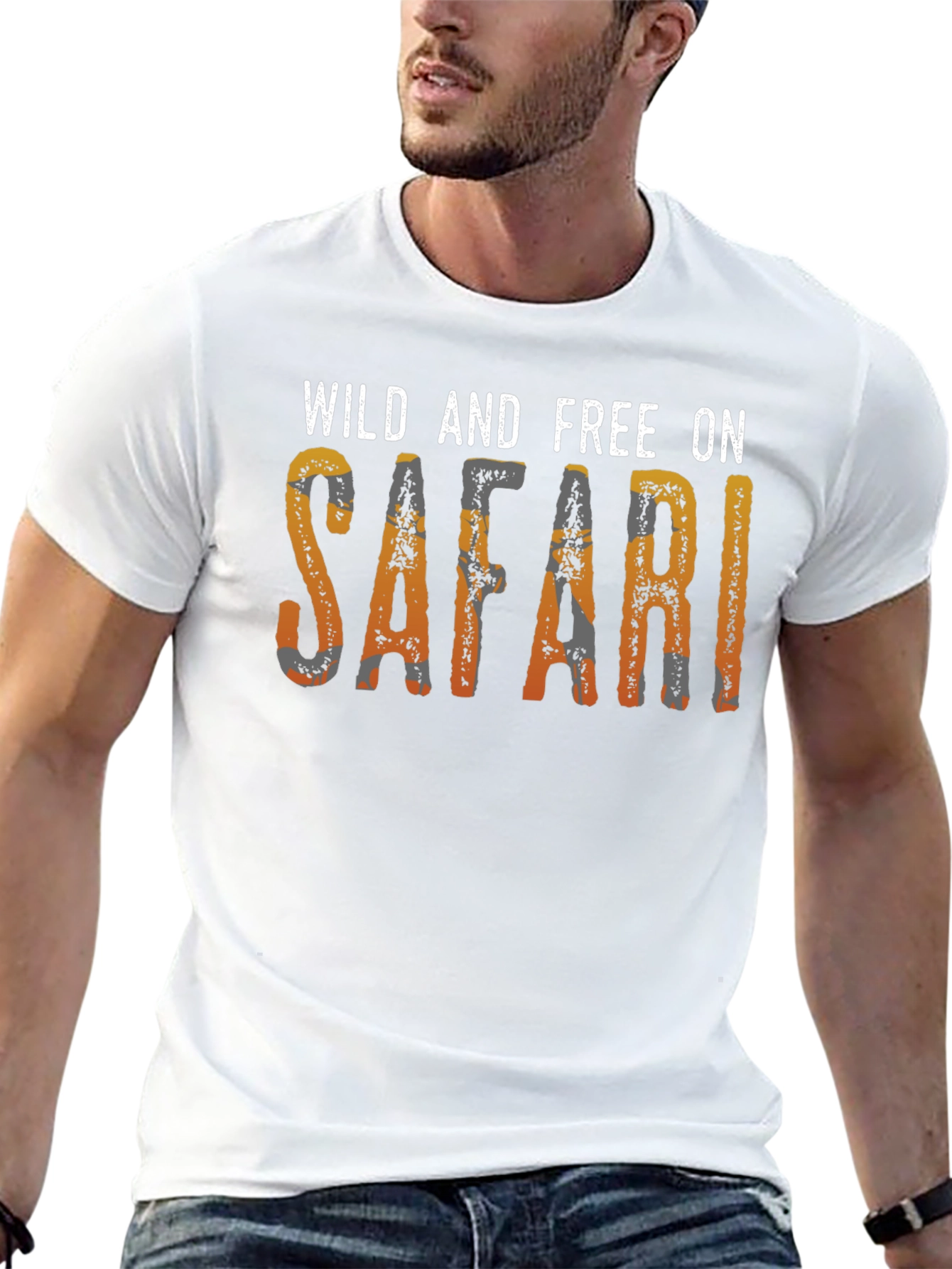 Wild and Free Safari Graphic Tee
