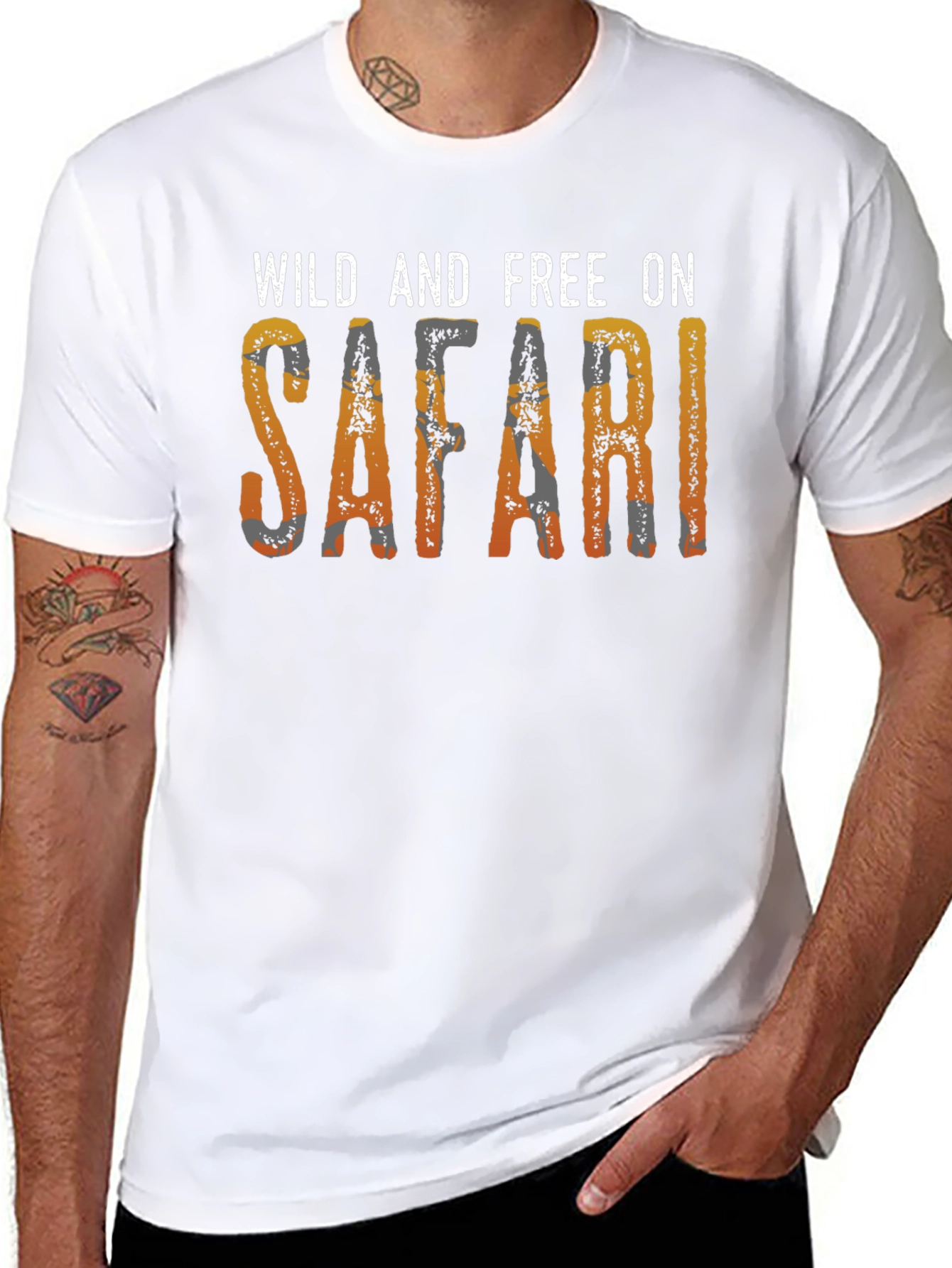 Wild and Free Safari Graphic Tee