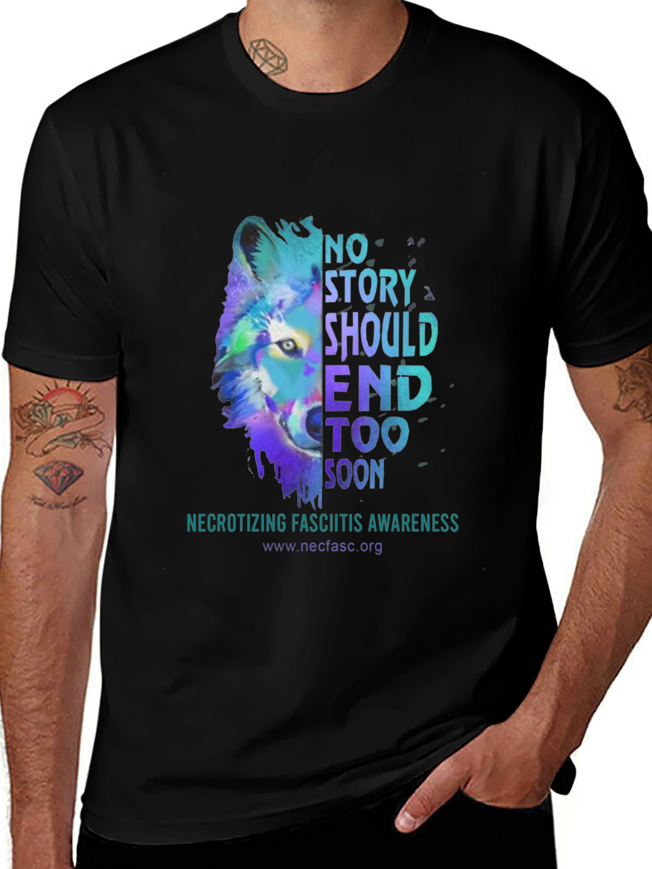 Awareness Graphic Tee - No Story Should End Too Soon