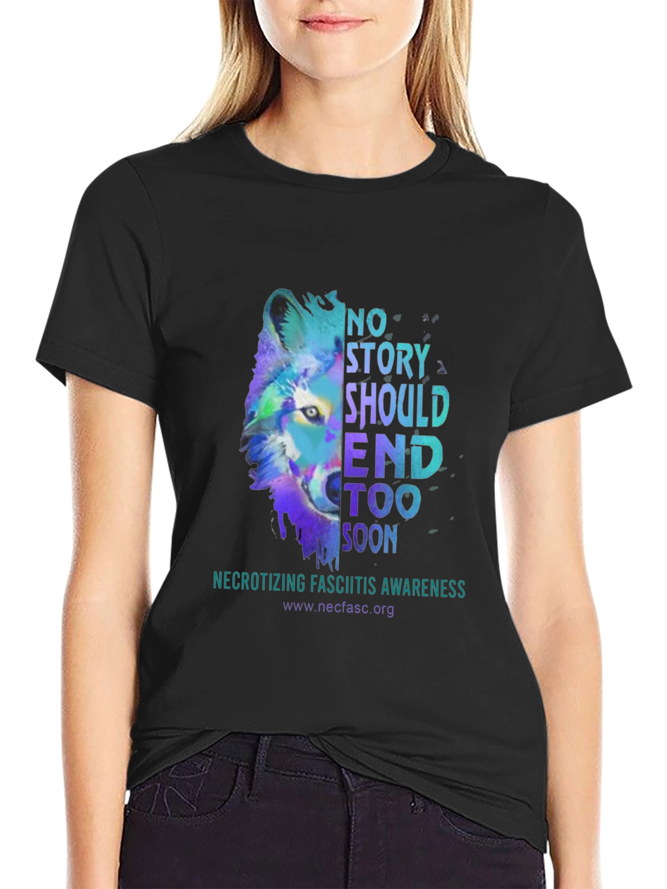 Awareness Graphic Tee - No Story Should End Too Soon
