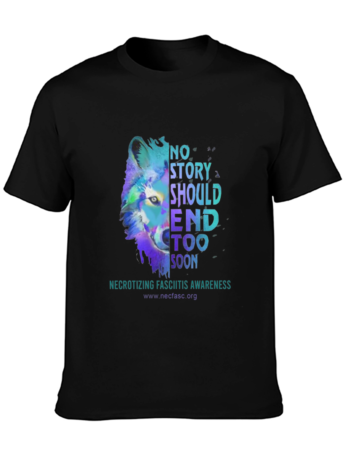 Awareness Graphic Tee - No Story Should End Too Soon