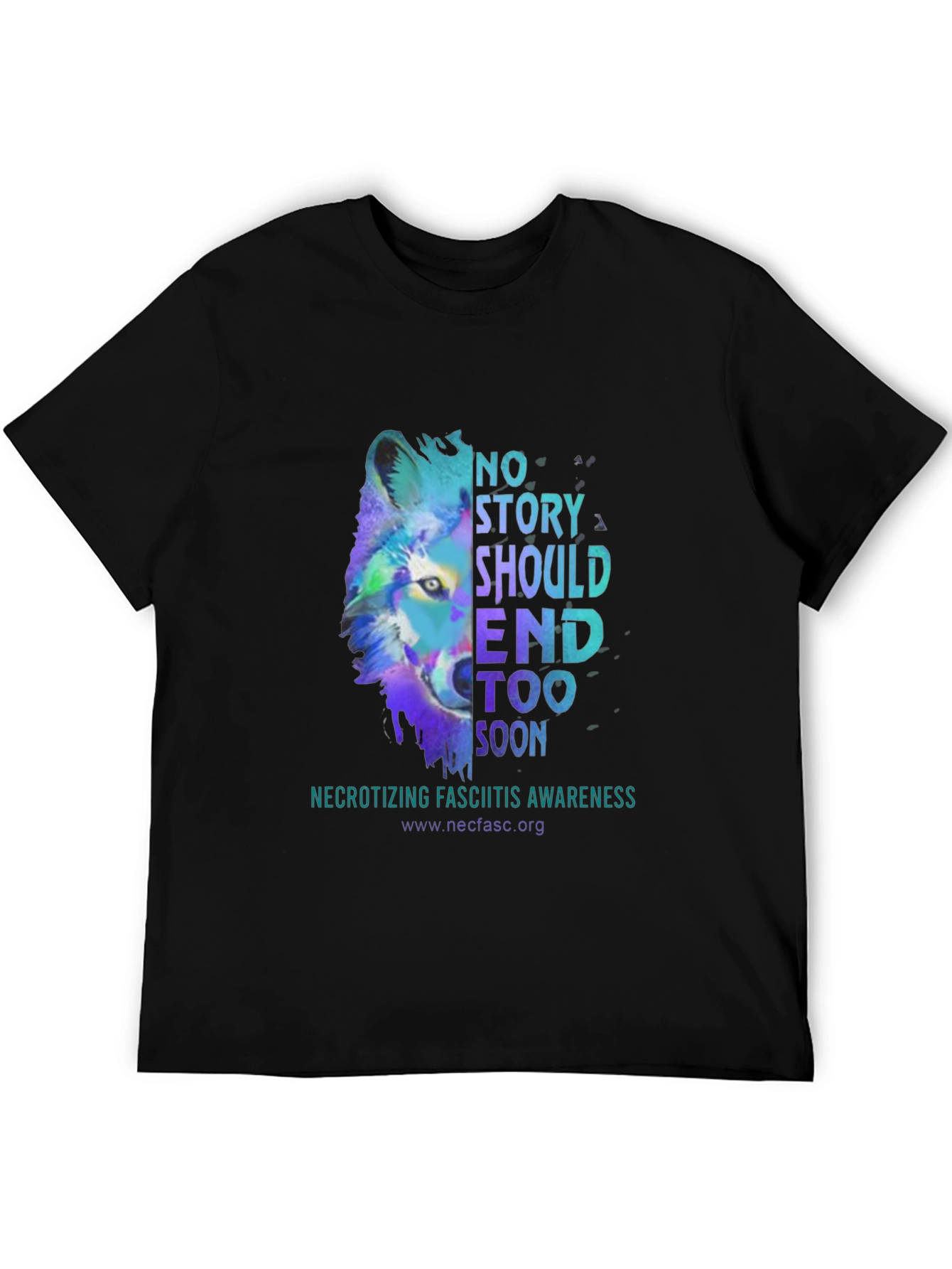 Awareness Graphic Tee - No Story Should End Too Soon