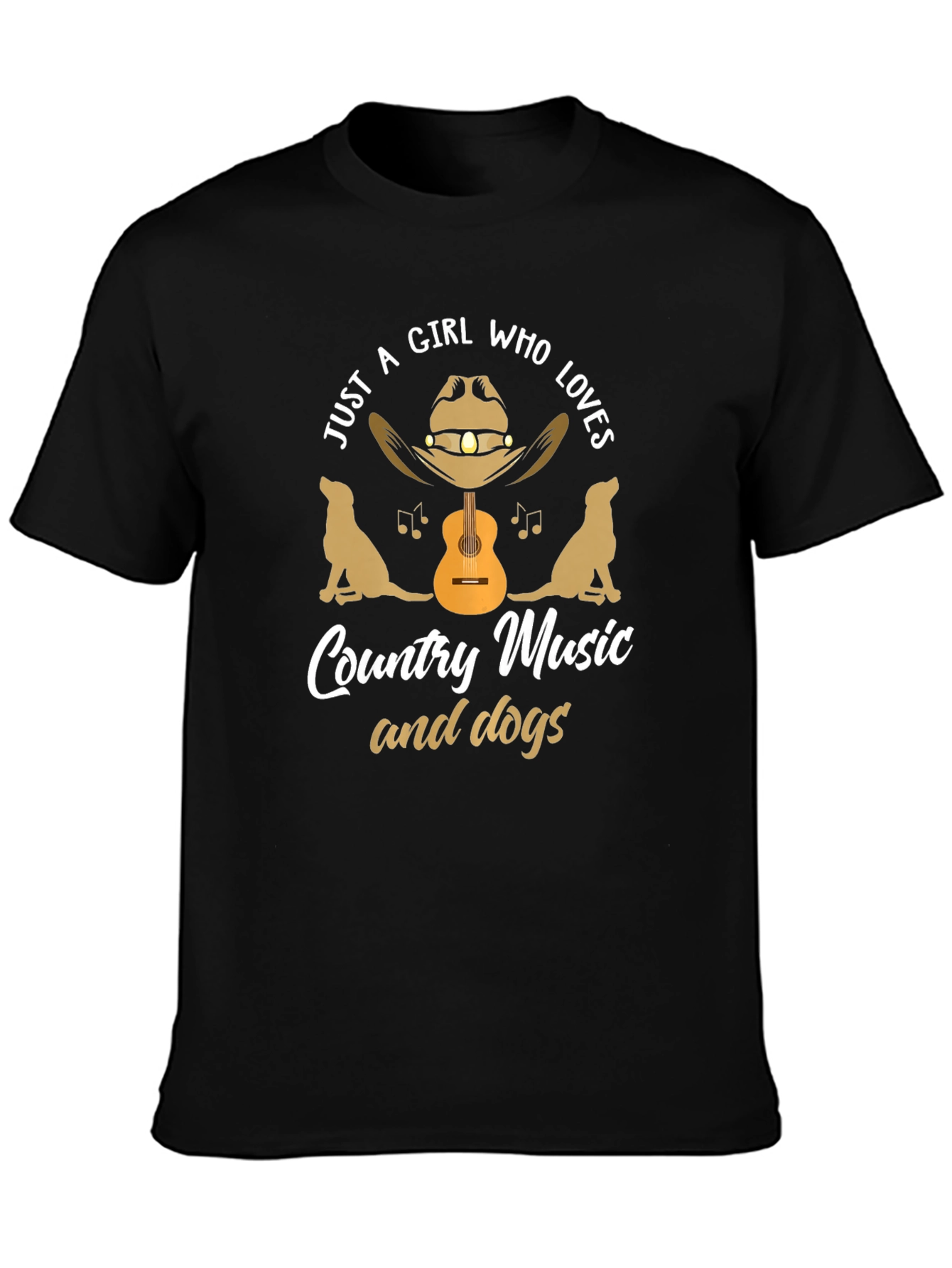 Country Music & Dog Lover T-Shirt
