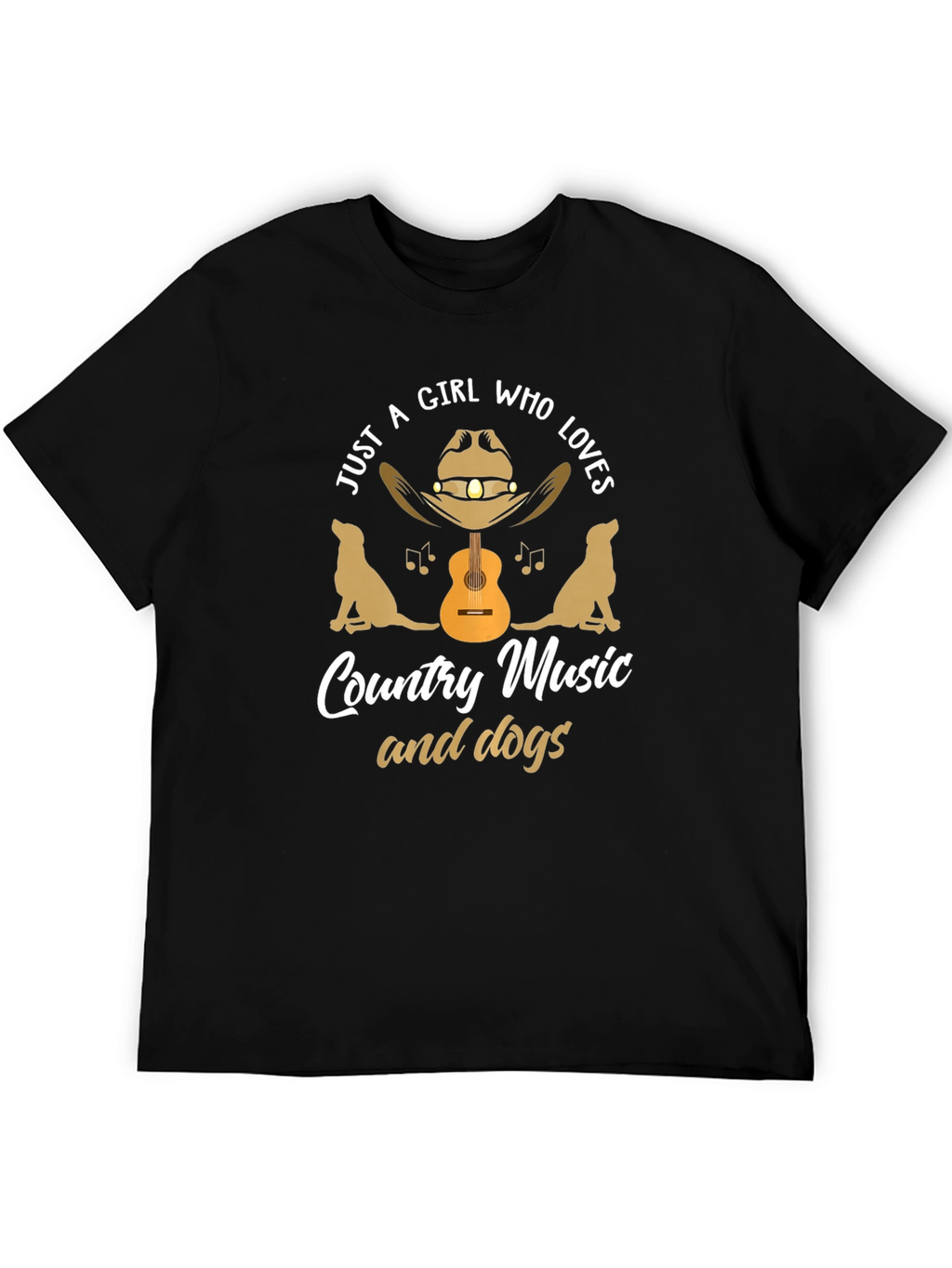 Country Music & Dog Lover T-Shirt
