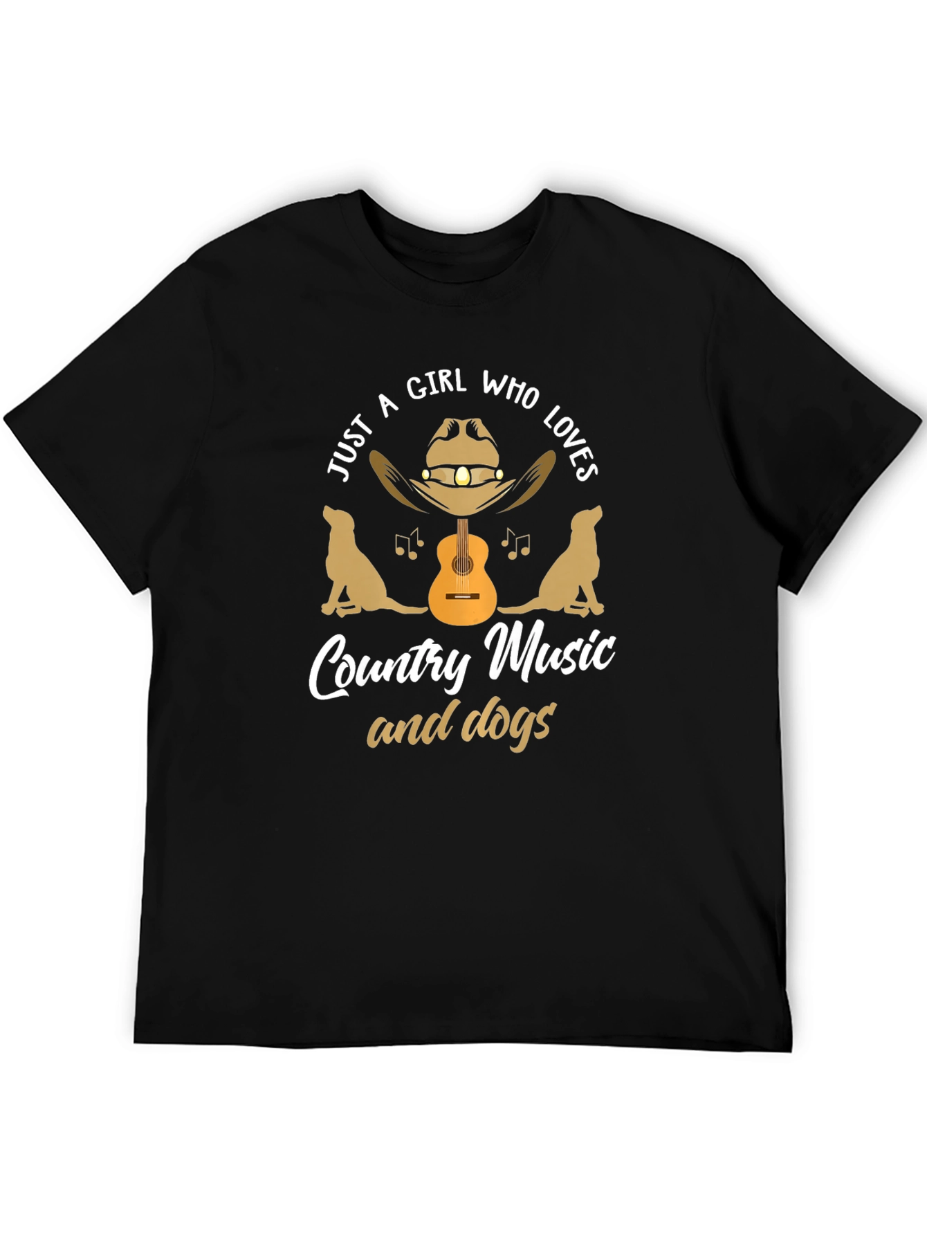 Country Music & Dog Lover T-Shirt