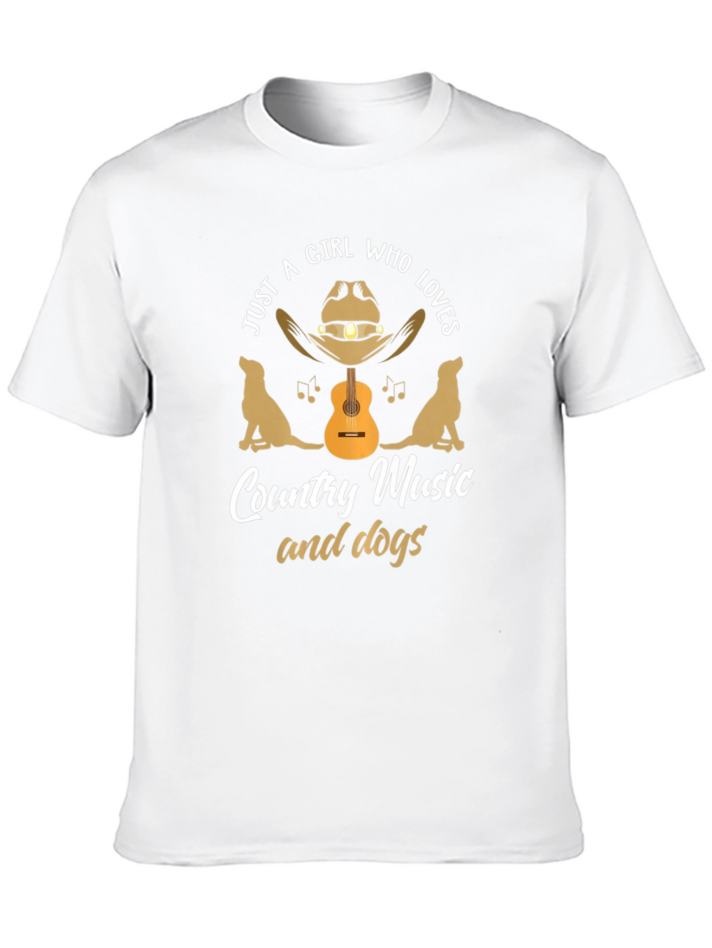 Country Music & Dog Lover T-Shirt