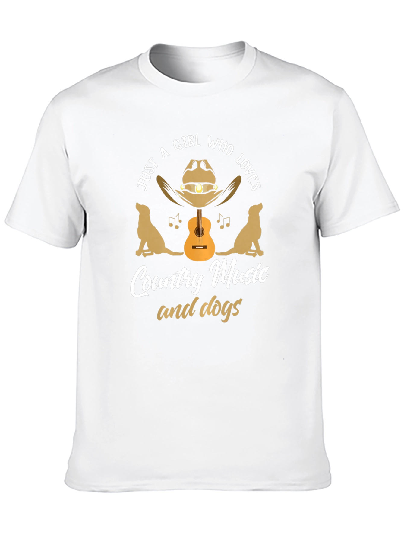 Country Music & Dog Lover T-Shirt