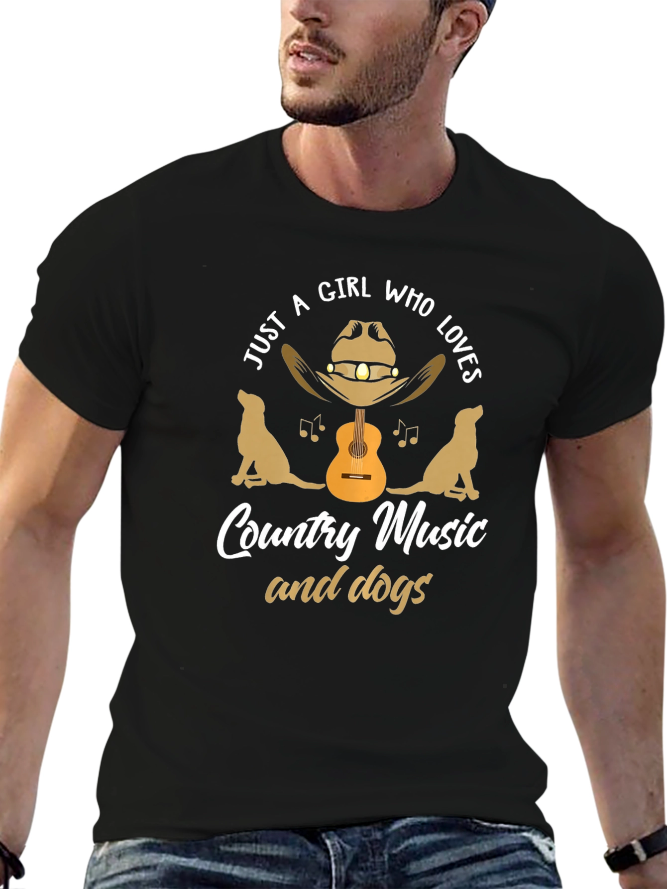 Country Music & Dog Lover T-Shirt