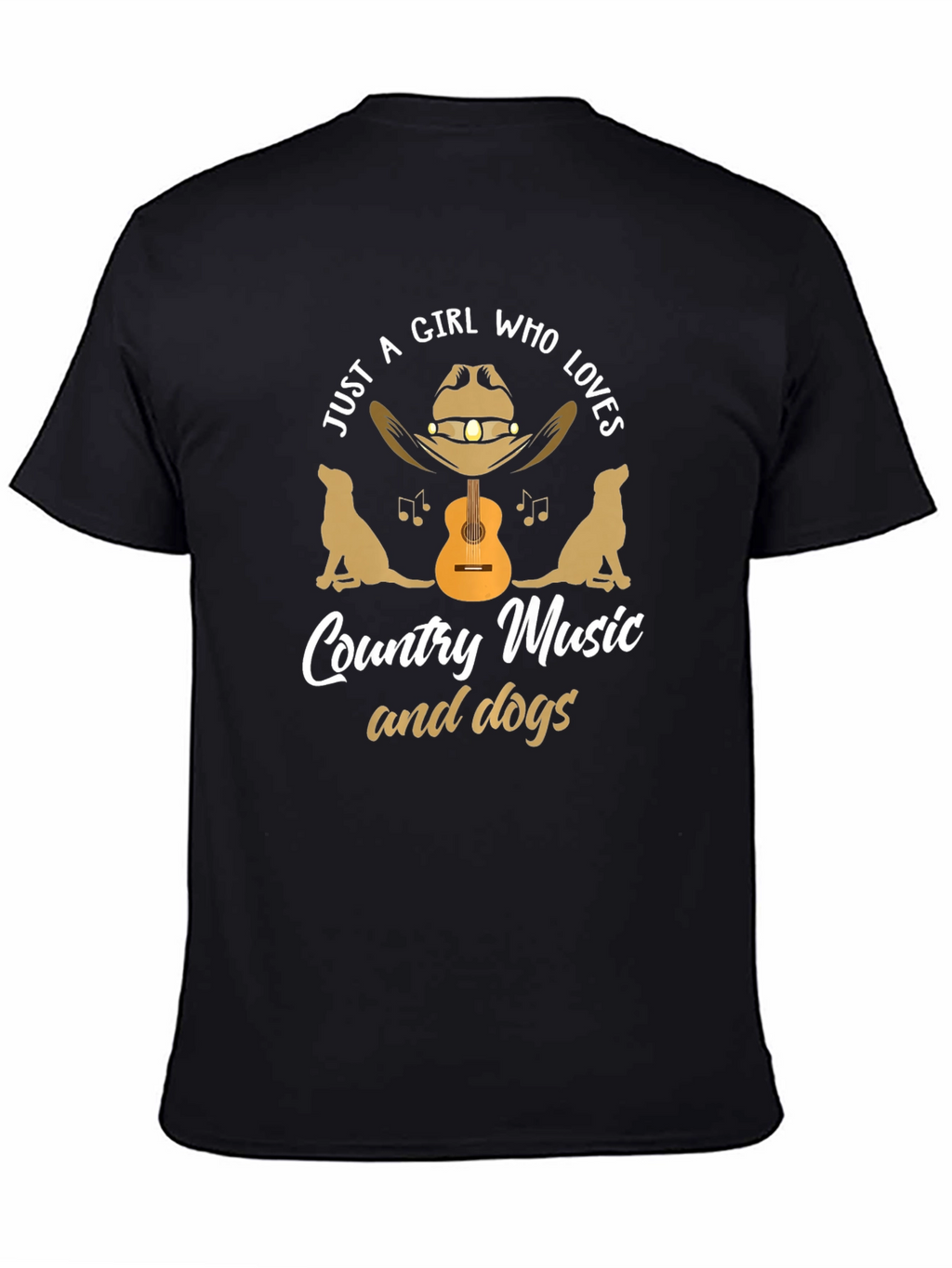 Country Music & Dog Lover T-Shirt