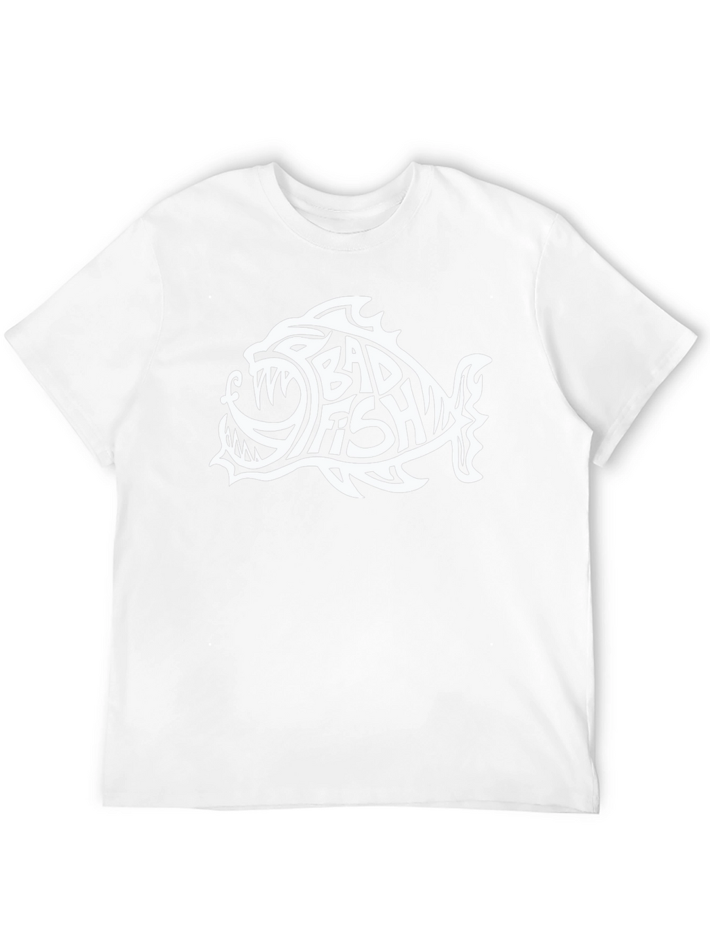 Bad Fish Graphic Tee - Edgy Style