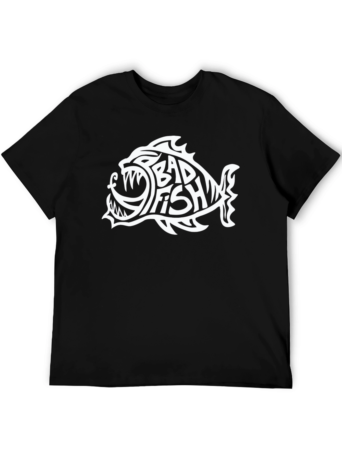 Bad Fish Graphic Tee - Edgy Style