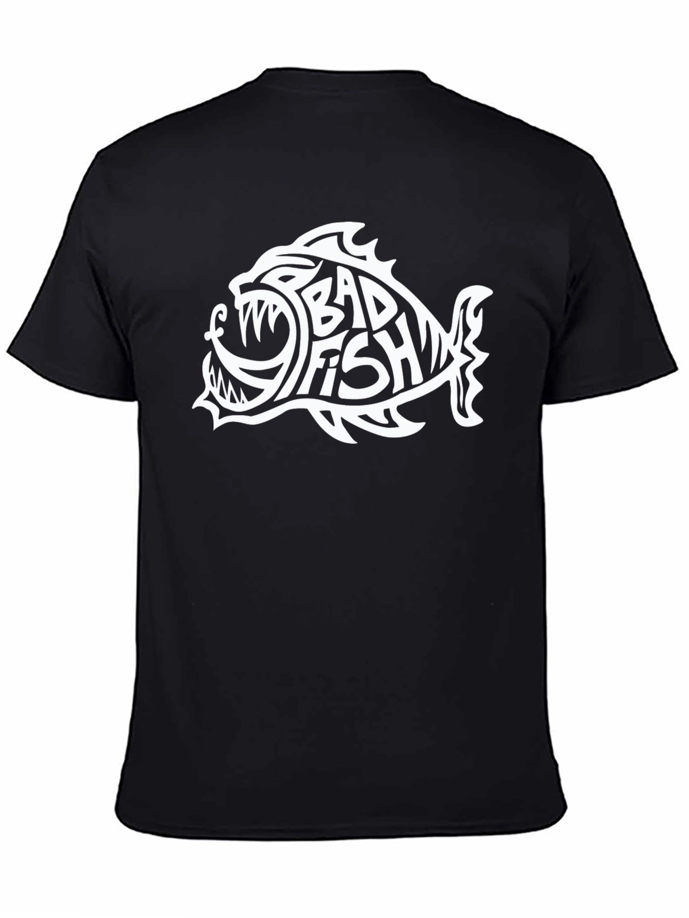 Bad Fish Graphic Tee - Edgy Style