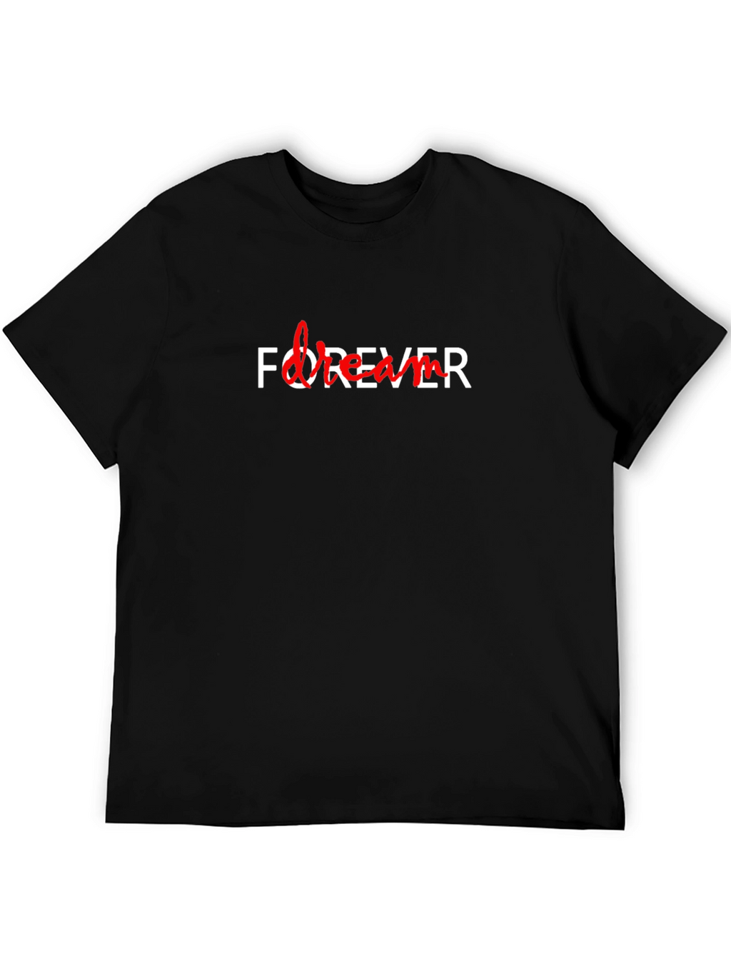 Forever Dream Black Graphic Tee