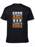 Good Taste Books Bad Taste People Graphic T-Shirt