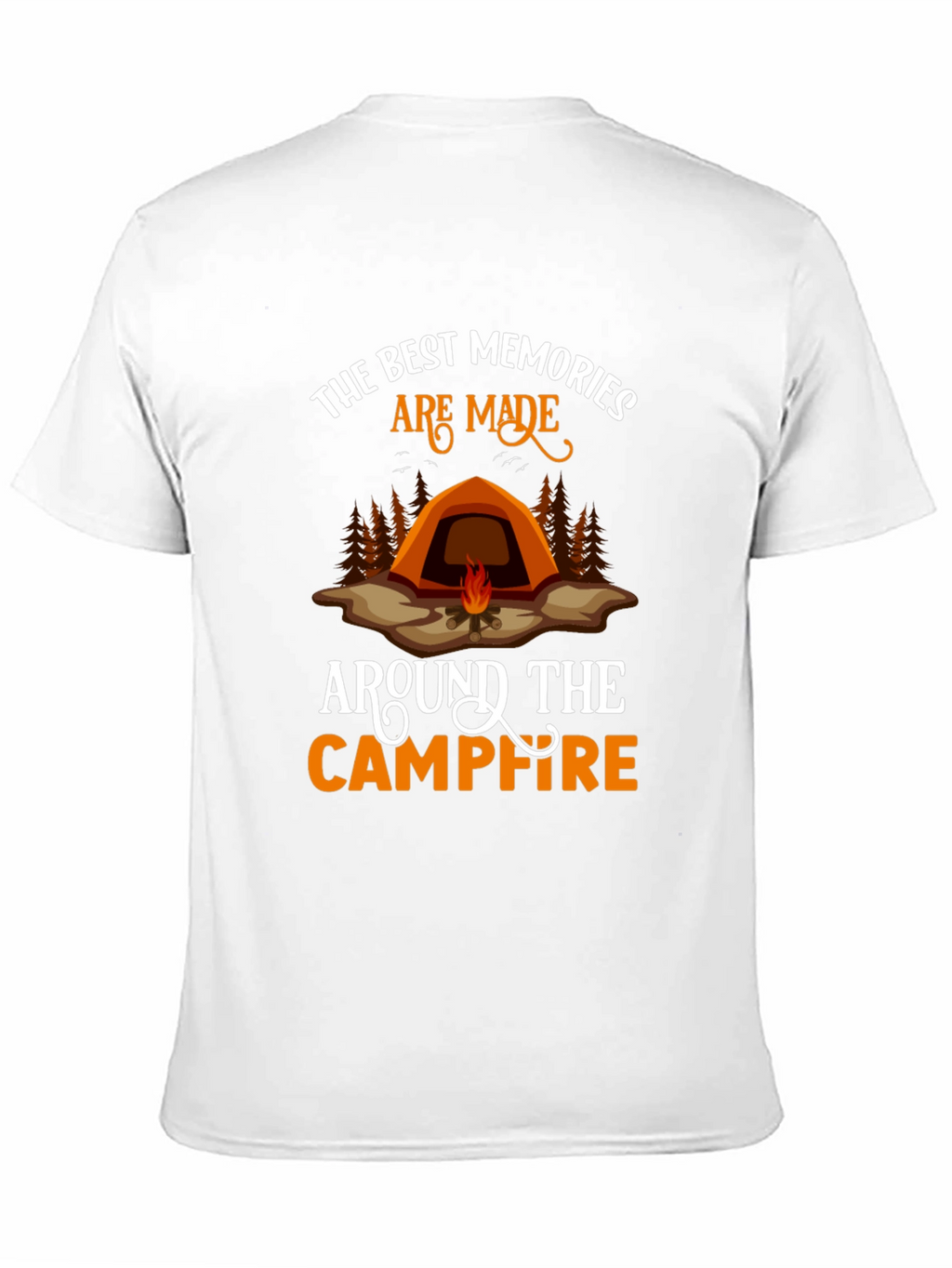 Camping Memories Graphic Tee - Campfire Shirt