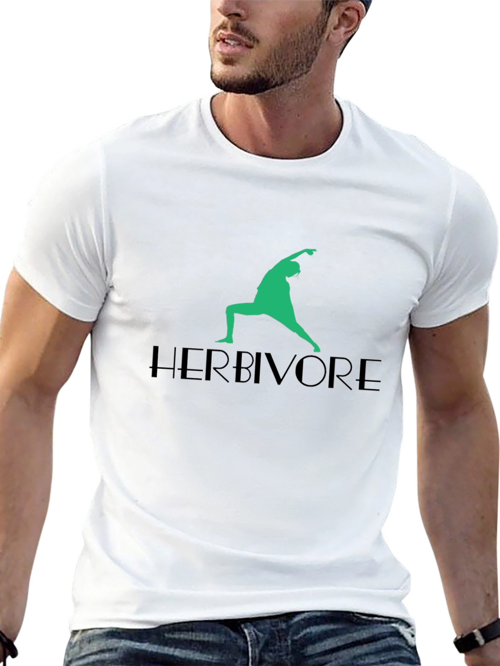 Herbivore Yoga Pose T-Shirt