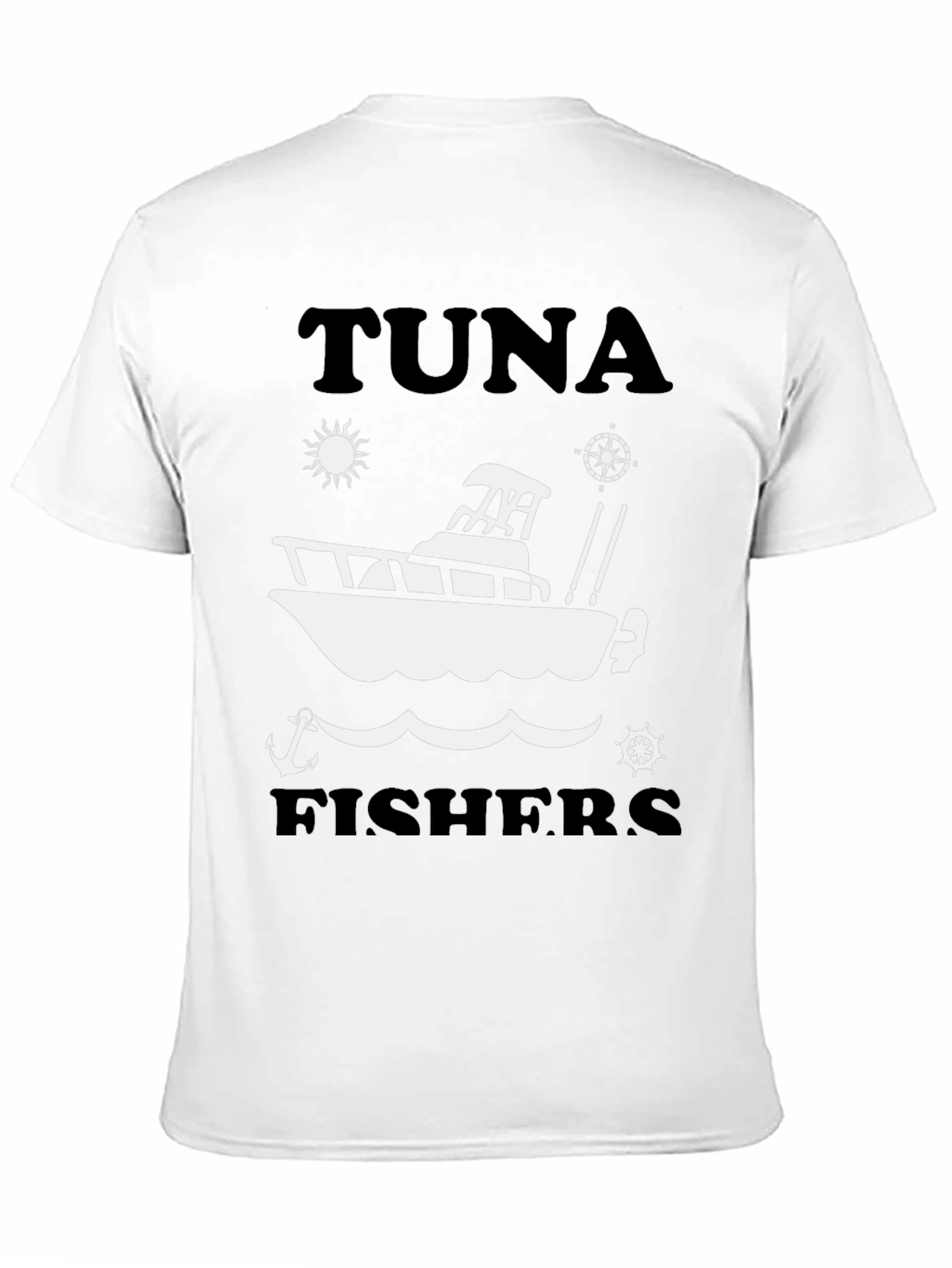 Tuna Fishers T-Shirt: Fishing Boat Graphic Tee