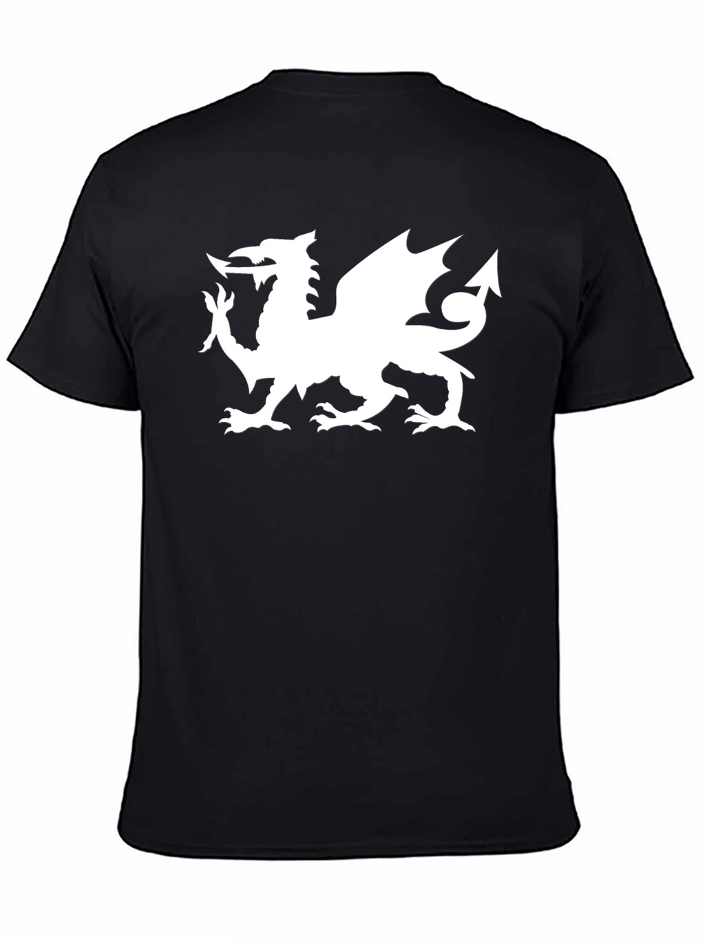 Welsh Dragon Black T-Shirt